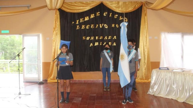 Fin del ciclo lectivo en el anexo de la localidad de Antinaco