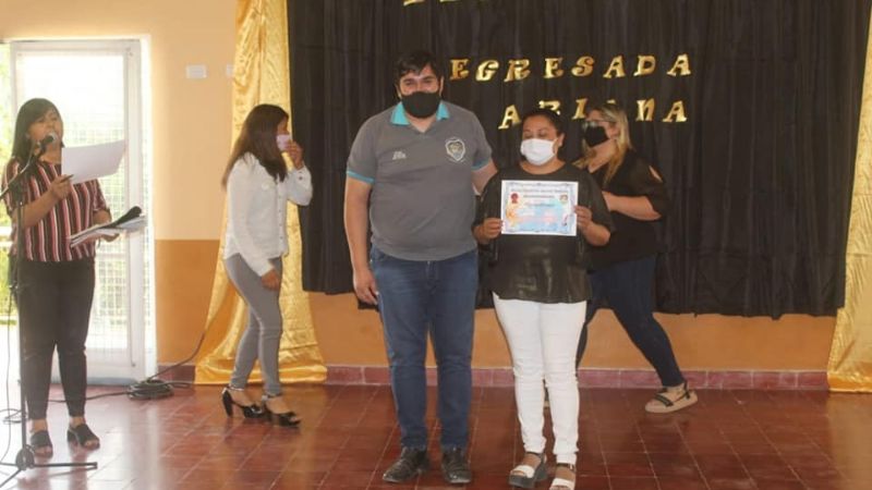 Fin del ciclo lectivo en el anexo de la localidad de Antinaco