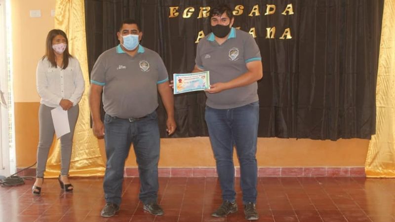 Fin del ciclo lectivo en el anexo de la localidad de Antinaco