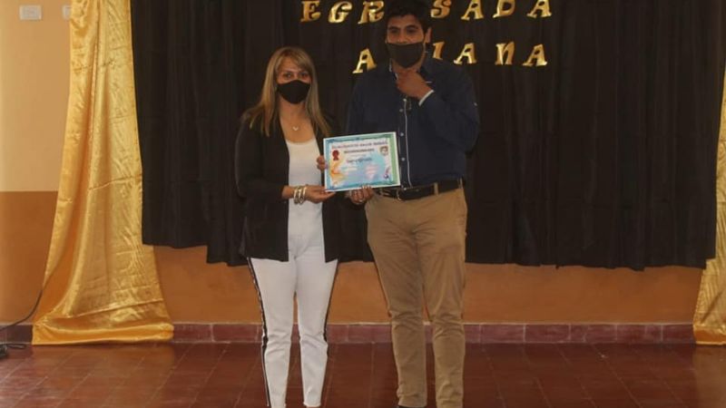 Fin del ciclo lectivo en el anexo de la localidad de Antinaco