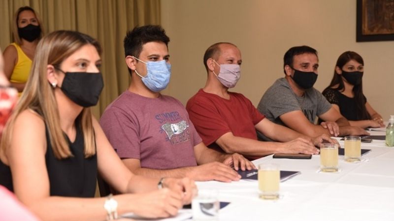 Saadi se reunió con los concejales