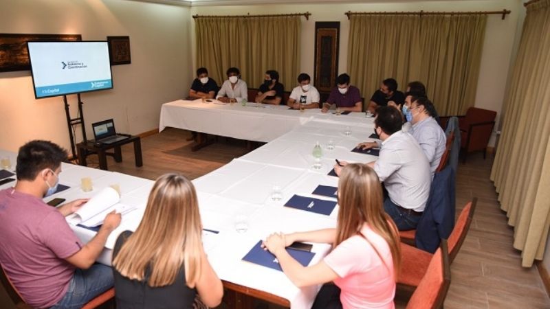 Saadi se reunió con los concejales