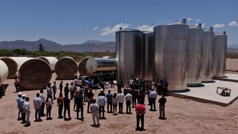 Jalil dio el puntapié inicial del Parque Industrial en Tinogasta