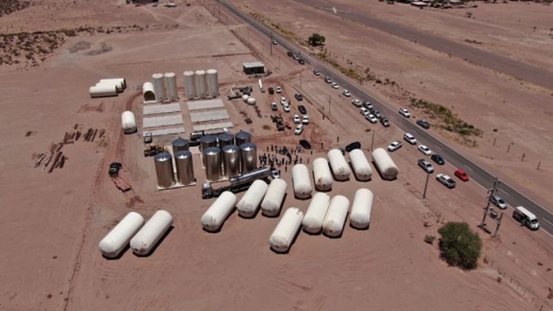 Jalil dio el puntapié inicial del Parque Industrial en Tinogasta