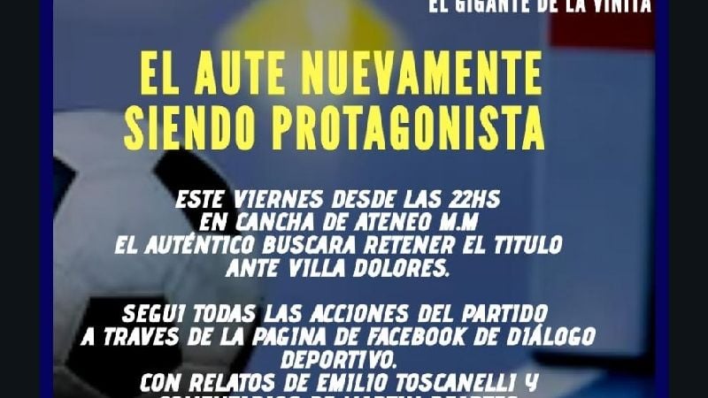 El Auténtico goleó a Sureños y define con “la Villa”