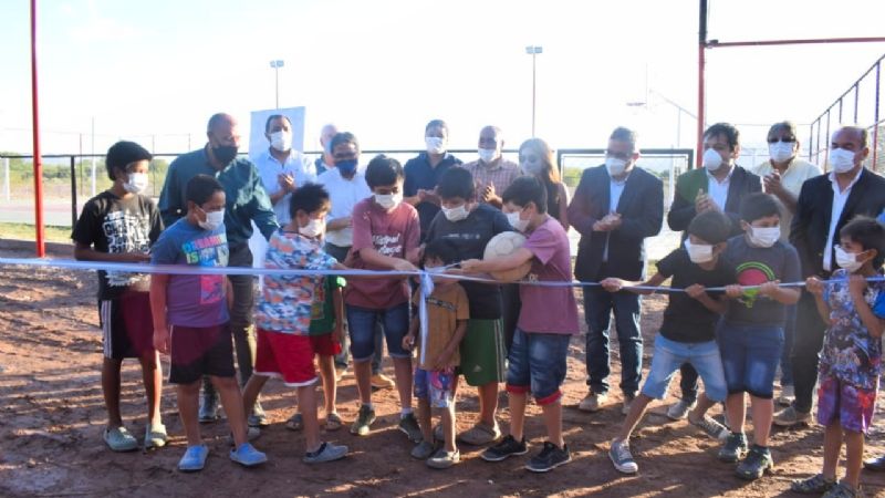 Jalil cerró su agenda en Tinogasta con más inauguraciones