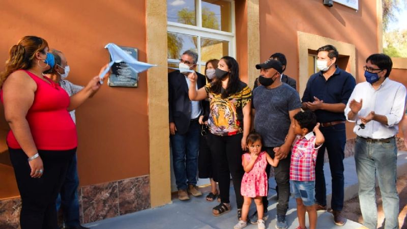 Jalil cerró su agenda en Tinogasta con más inauguraciones