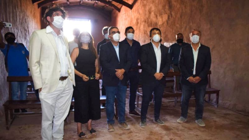 Jalil cerró su agenda en Tinogasta con más inauguraciones