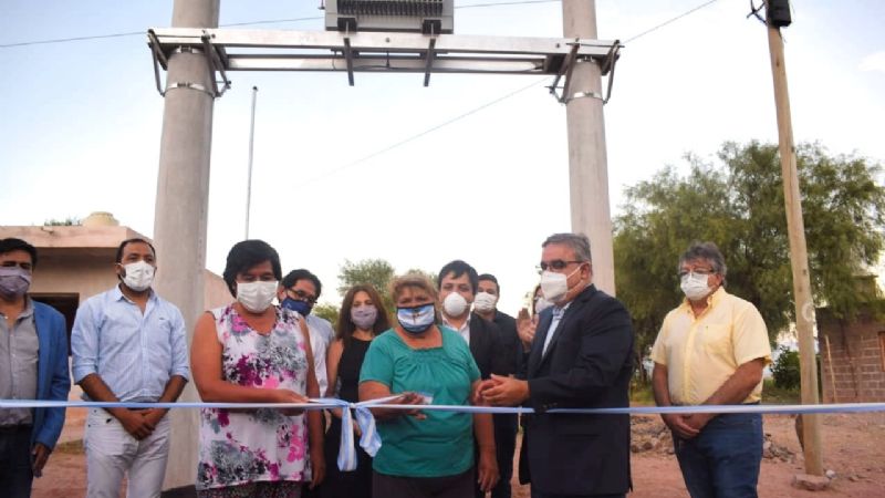 Jalil cerró su agenda en Tinogasta con más inauguraciones