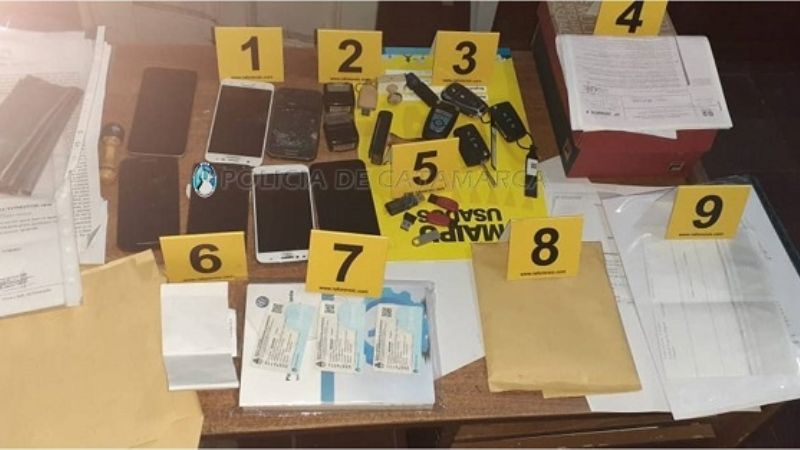 Secuestran autos y un arma de fuego en Belén