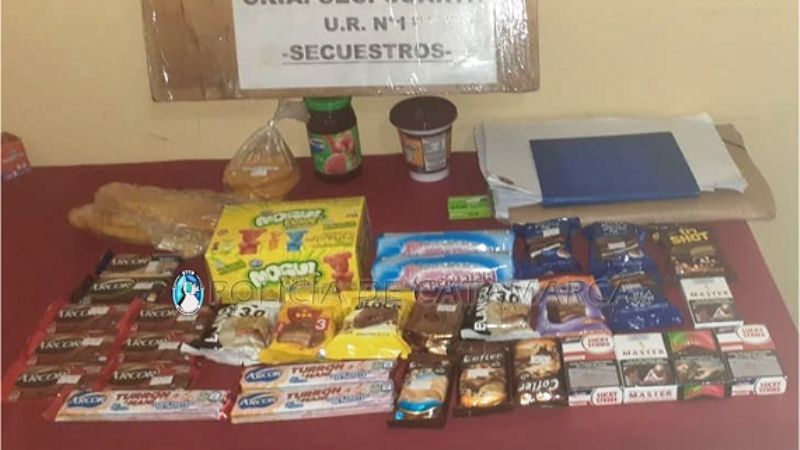 Recuperan mercadería y cigarrillos