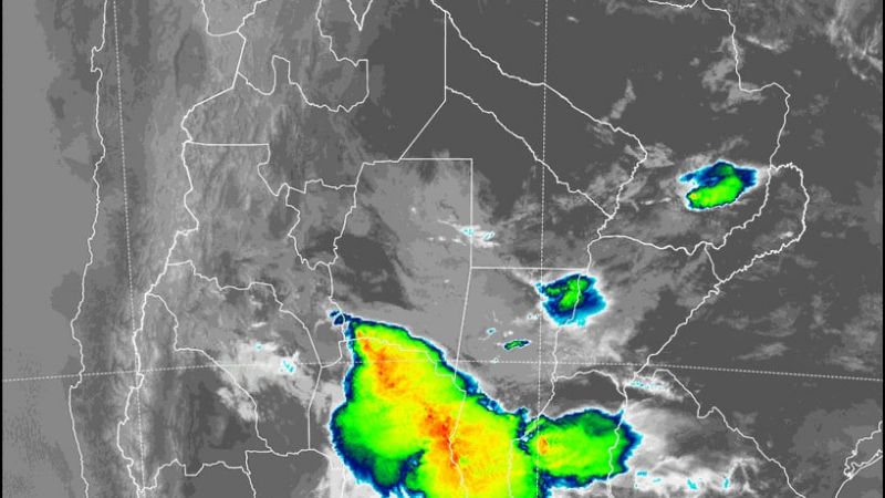 Alerta por tormentas, fuertes ráfagas y posible caída de granizo