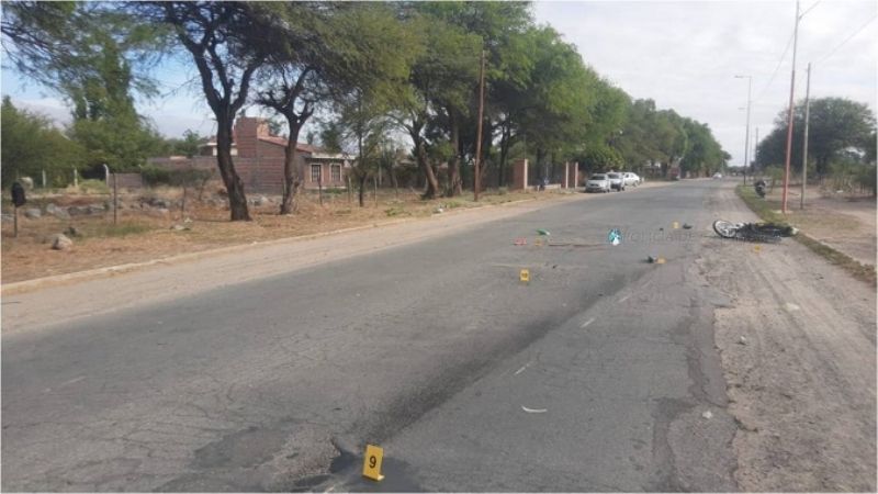 Murió un motociclista en Santa María