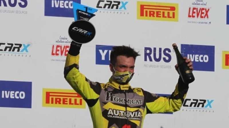 D’Agostini se consagró Campeón Argentino y Sudamericano en el Rally Cross
