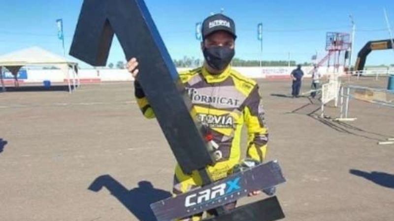 D’Agostini se consagró Campeón Argentino y Sudamericano en el Rally Cross