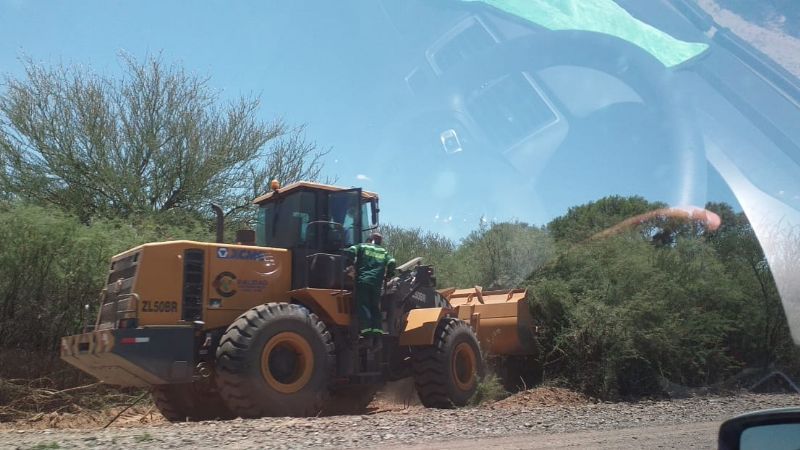 Iniciaron los trabajos para la pavimentación entre Esquiú y El Suncho