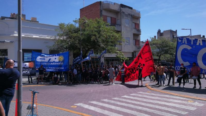 Lunes con protestas y movilizaciones en el centro