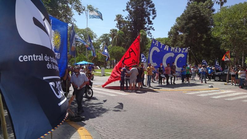 Lunes con protestas y movilizaciones en el centro