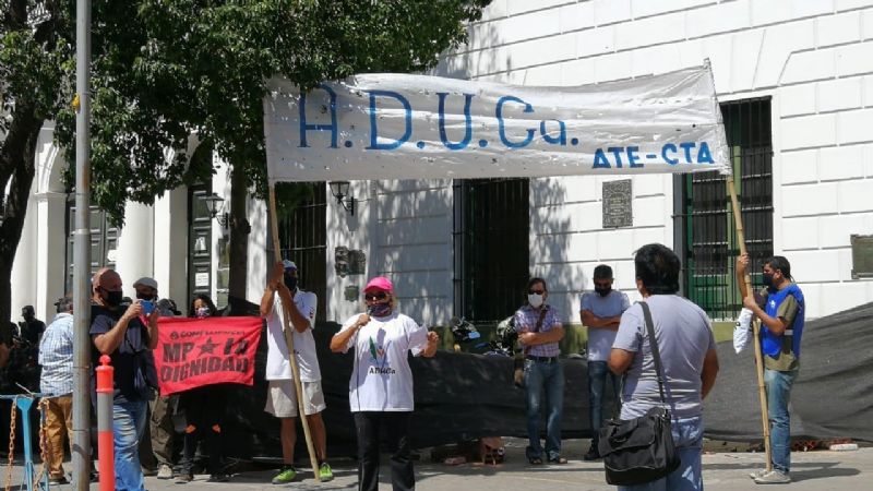 Lunes con protestas y movilizaciones en el centro