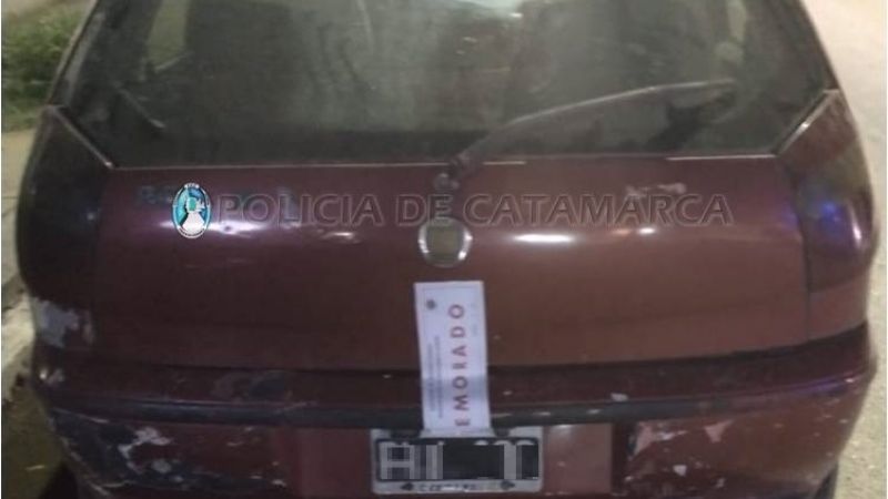 Secuestran un auto por alcoholemia positiva