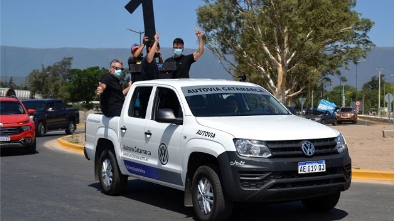Augusto D’Agostini llegó a Catamarca tras lograr su Campeonato