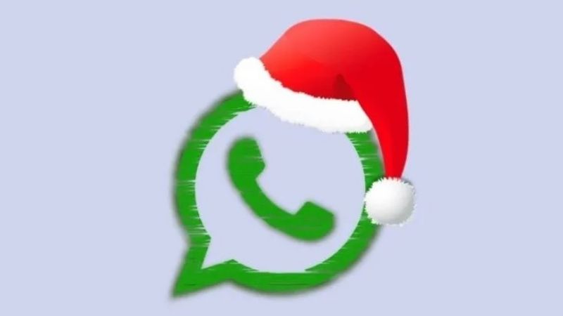 ¿Cómo ponerle un gorrito de Papá Noel al ícono de WhatsApp?