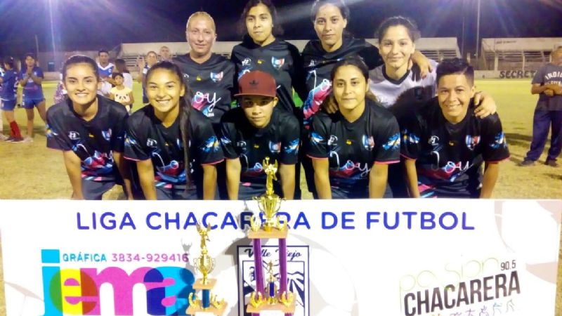 La Estación Campeón del F5Femenino de Las Chacras