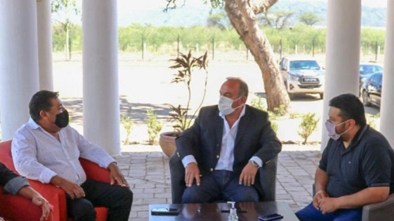 El ministro Moreno se reunió con Carlos Casimiro