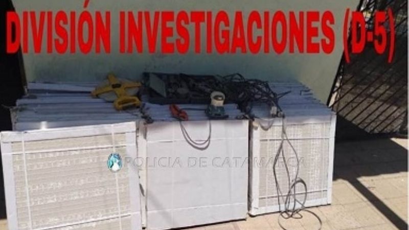 Recuperan varios elementos tras registros domiciliarios