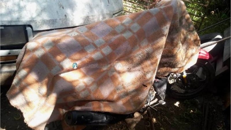 Recuperan una moto sustraída y demoran a un adolescente