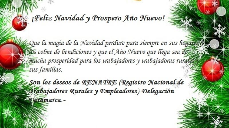 Salutación del RENATRE