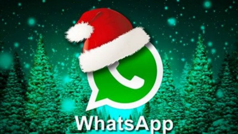 ¿Cómo programar saludos navideños en WhatsApp?