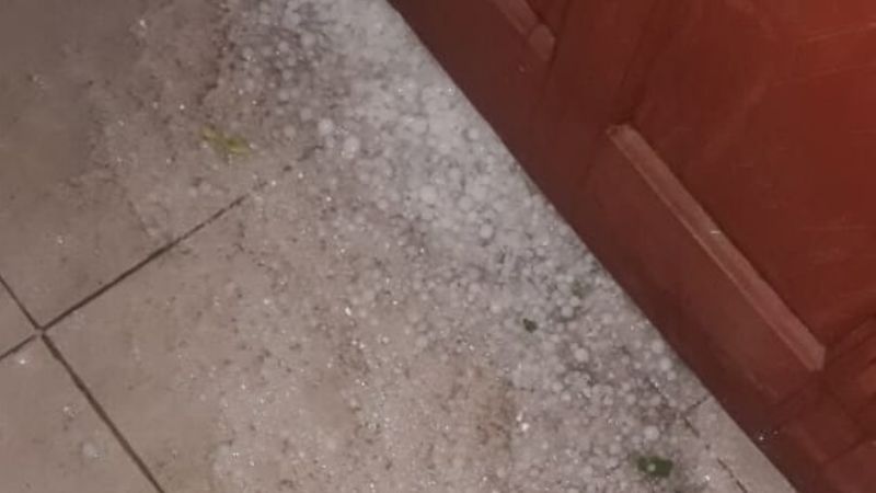 Graves daños causó una severa tormenta en El Rodeo