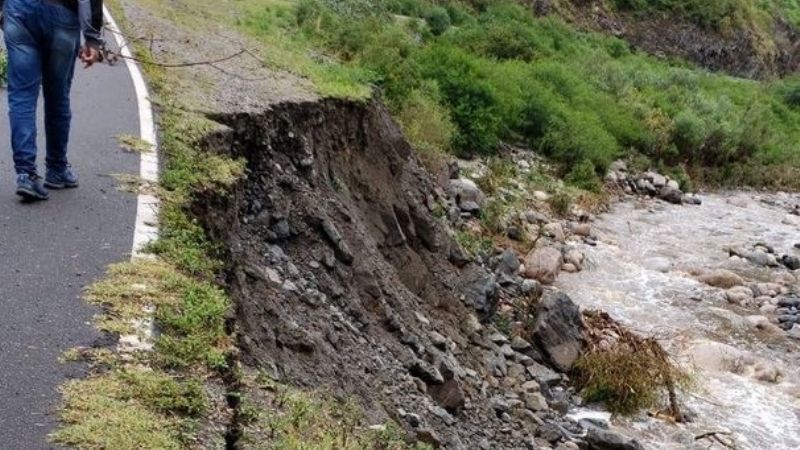 Ministerio de Infraestructura y Obras Civiles trabaja en El Rodeo