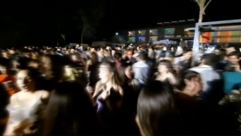 Noche descontrolada en fiestas de Navidad en Belén