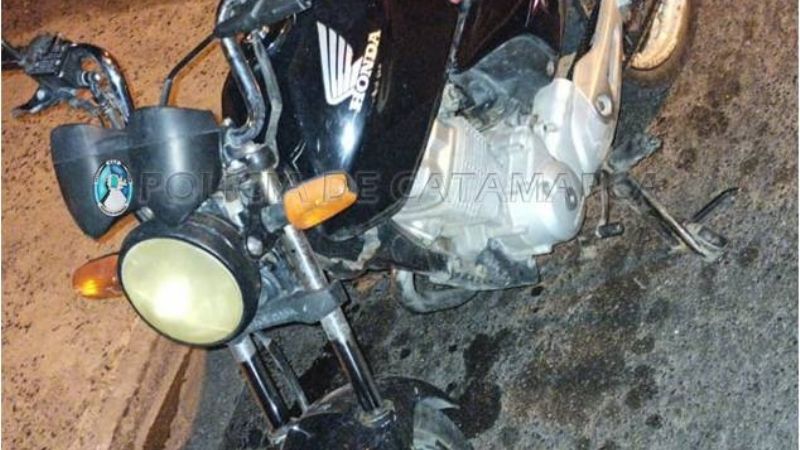 Secuestran una moto sin documentación