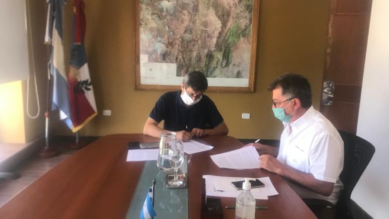 Aicat firmó convenio para impulsar el desarrollo de energías renovables