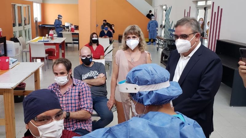 Ya están los primeros vacunados en Catamarca