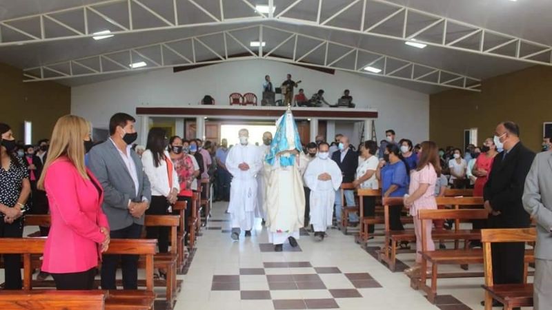 Consagran los templos de la Virgen del Valle de La Ramadita y Retiro