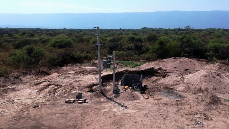 Habilitan pozo de agua para mejorar el servicio