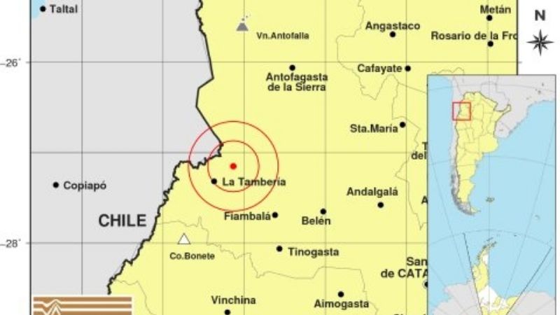 En 20 minutos, tres temblores en el Oeste