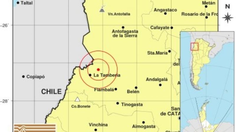 En 20 minutos, tres temblores en el Oeste