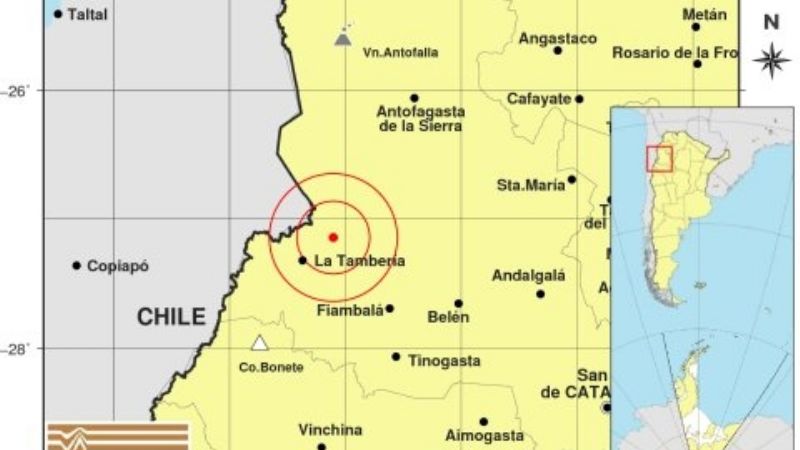 En 20 minutos, tres temblores en el Oeste