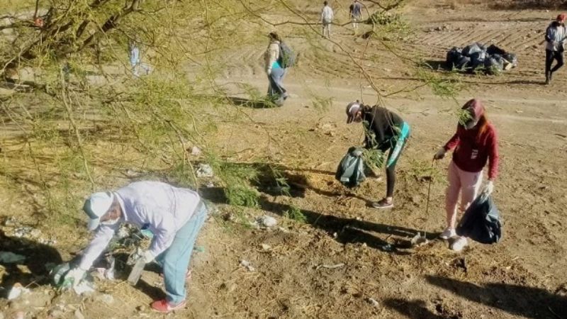 Campaña de limpieza de la Brigada Ecológica