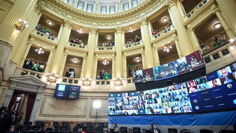 Aborto legal: quiénes votaron a favor y en contra en el Senado