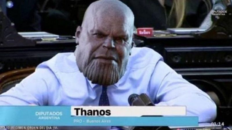 Senador catamarqueño convirtió a un villano en tendencia de Twitter