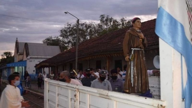 Recordaron el 138° Aniversario de la llegada de Fray Mamerto Esquiú
