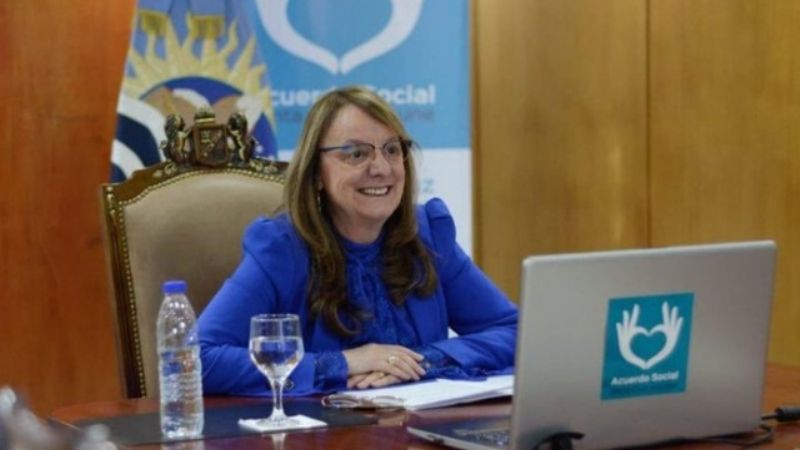 La gobernadora Alicia Kirchner tiene coronavirus
