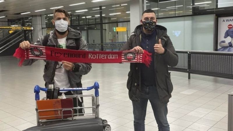 Pratto arribó a Países Bajos para sumarse a Feyenoord