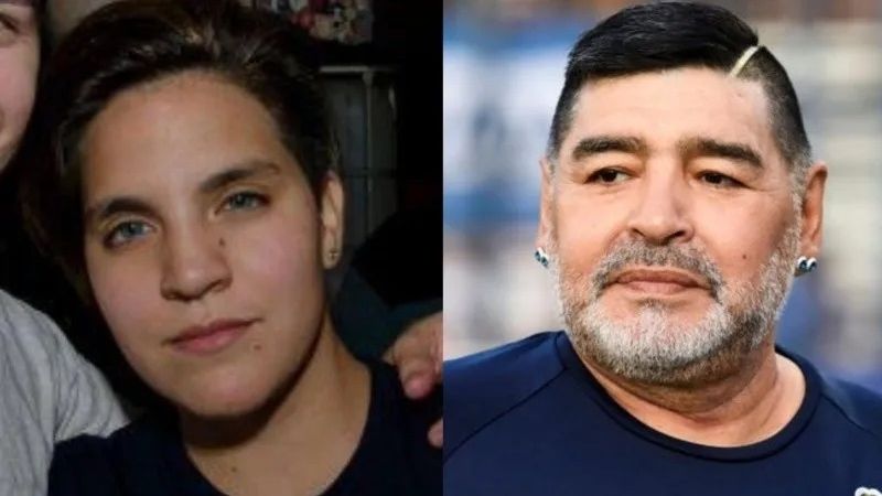 Se presentó una nueva hija de Diego Maradona